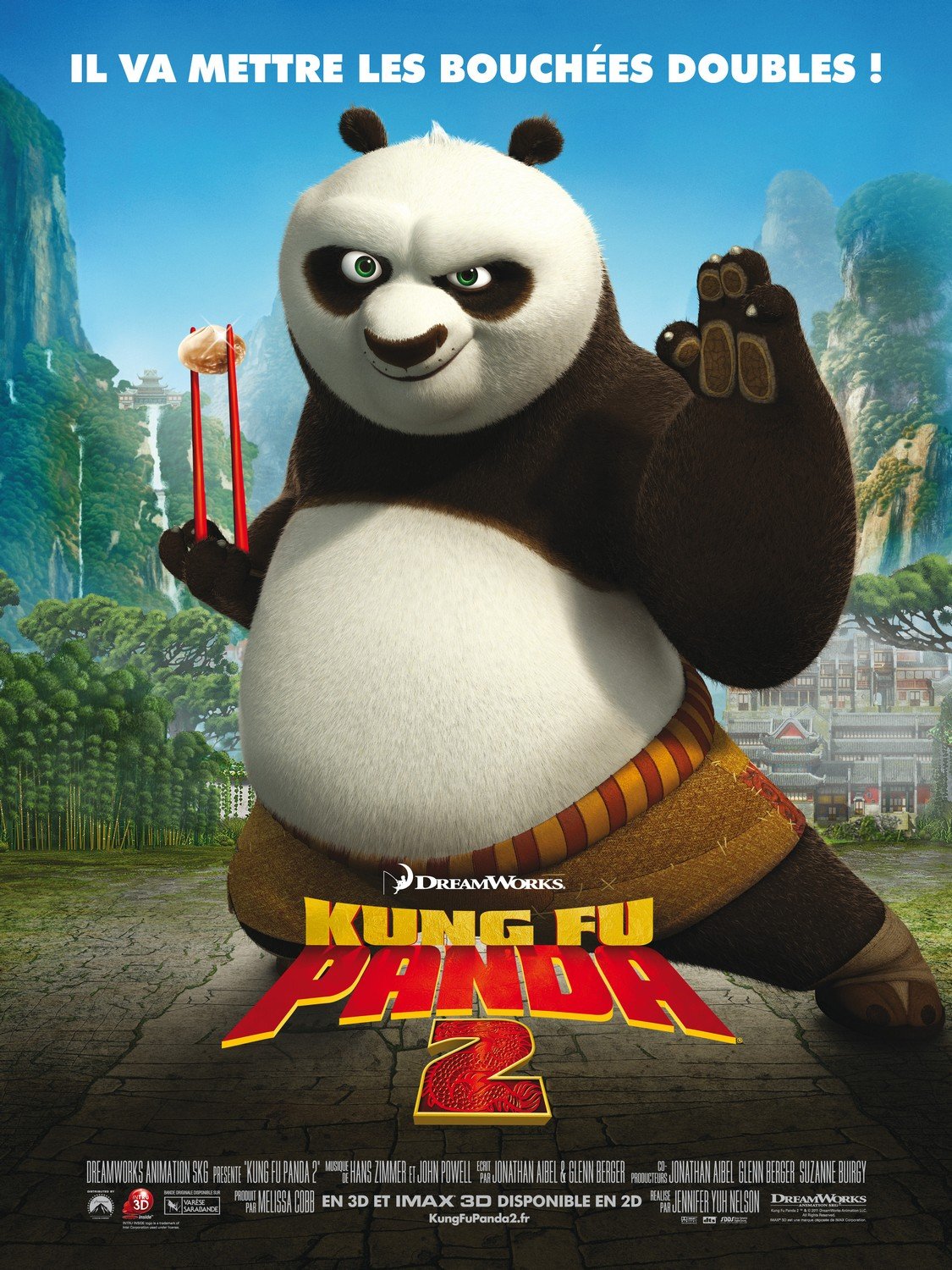 affiche du film Kung Fu Panda 2