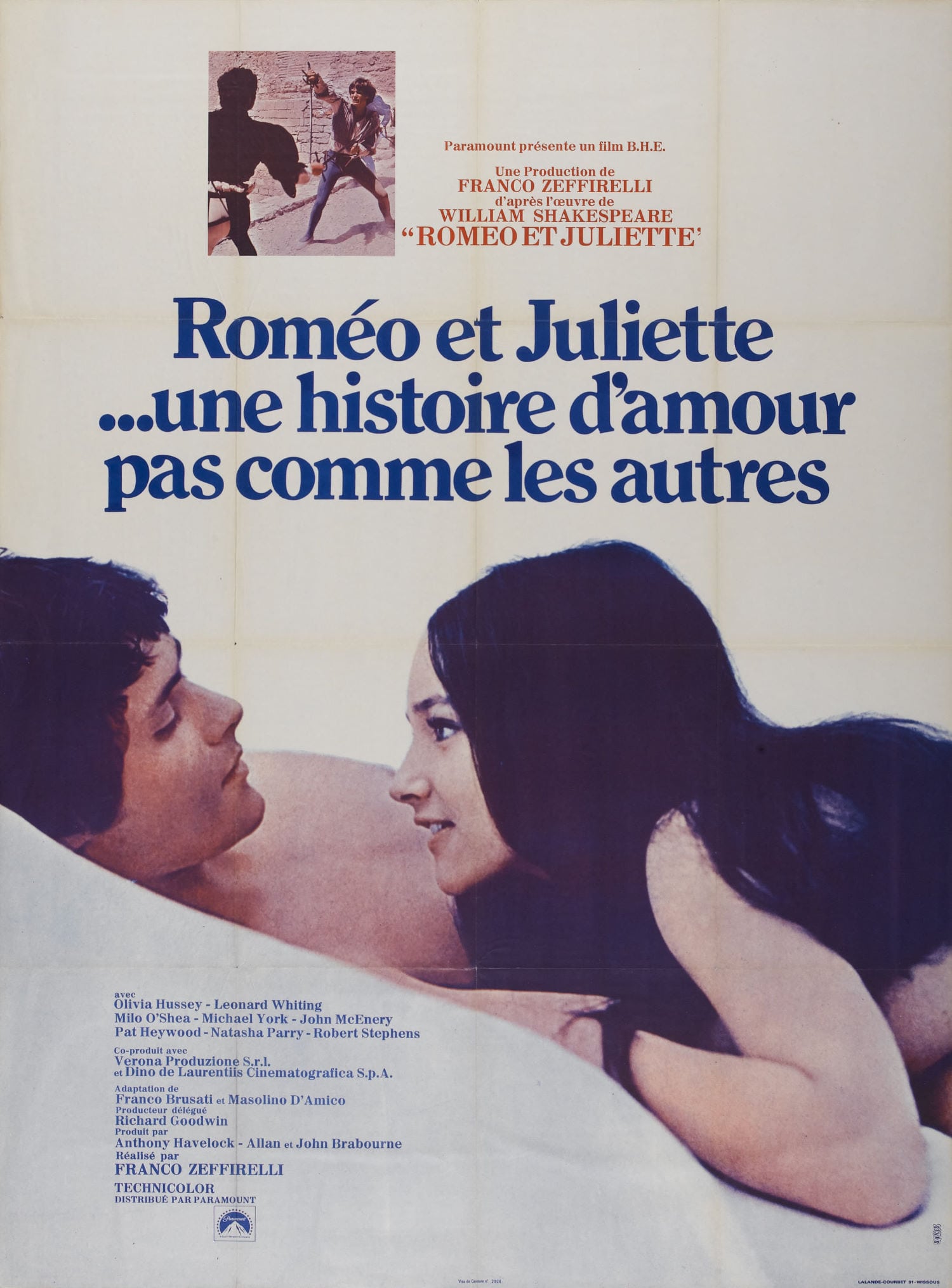 affiche du film Roméo & Juliette