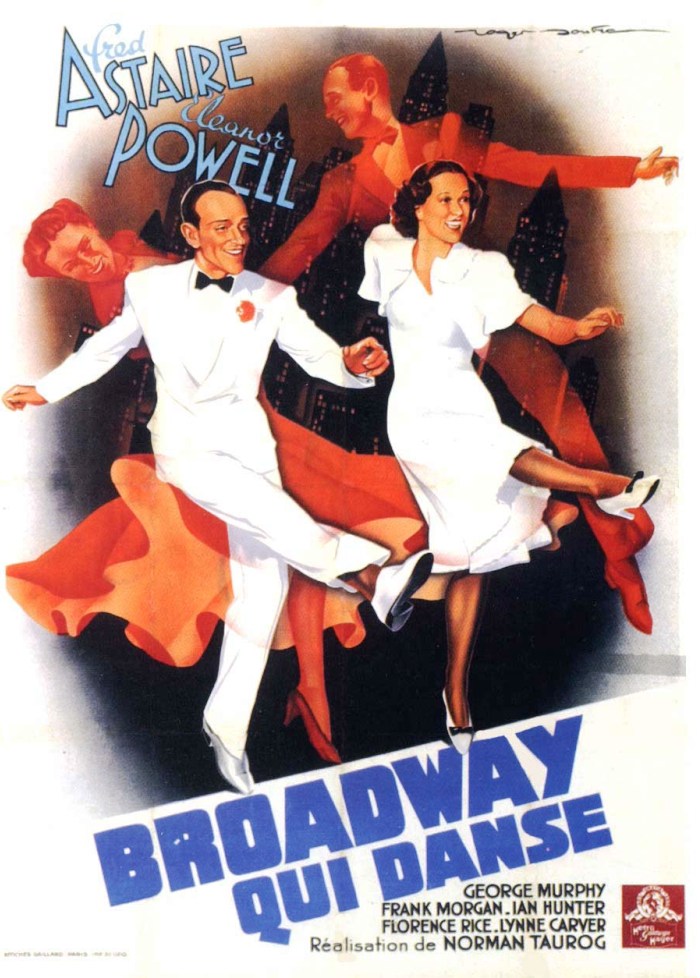 affiche du film Broadway qui danse