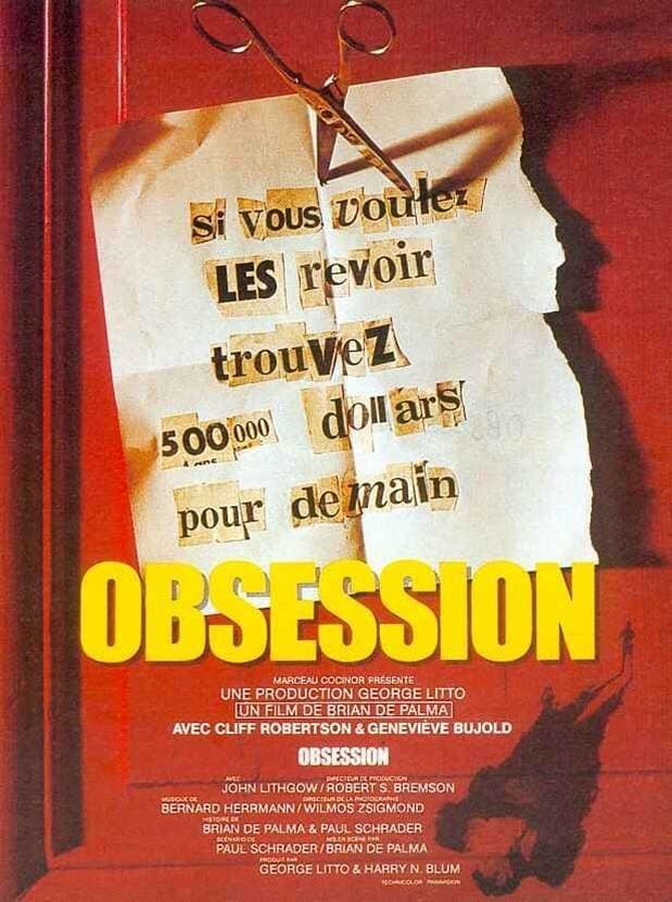 affiche du film Obsession (1976)