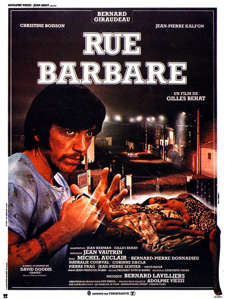 affiche du film Rue Barbare