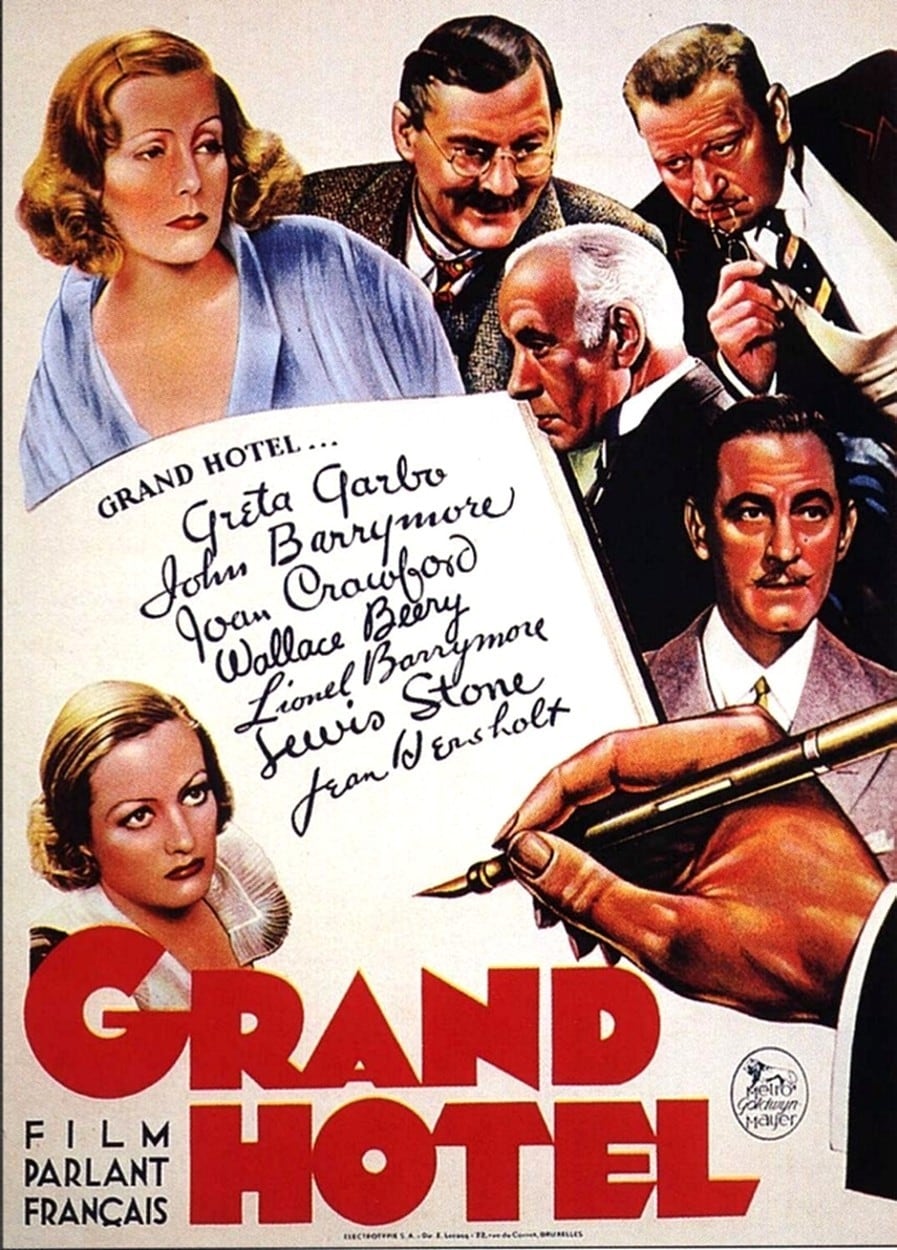 affiche du film Grand Hôtel