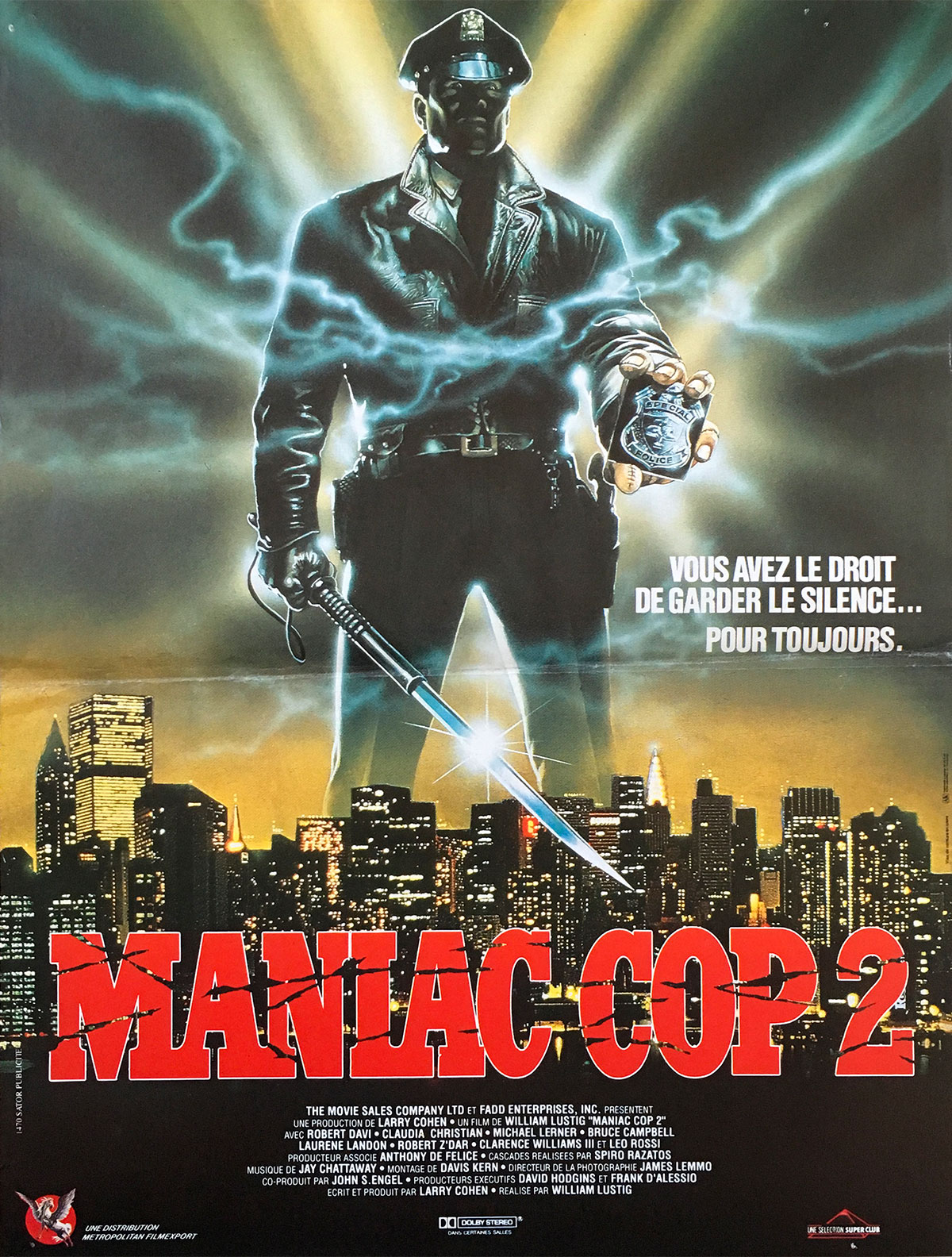 affiche du film Maniac Cop 2