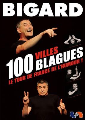 affiche du film Jean-Marie Bigard: 100 villes, 100 blagues