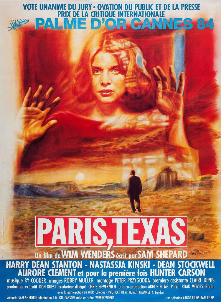 affiche du film Paris, Texas