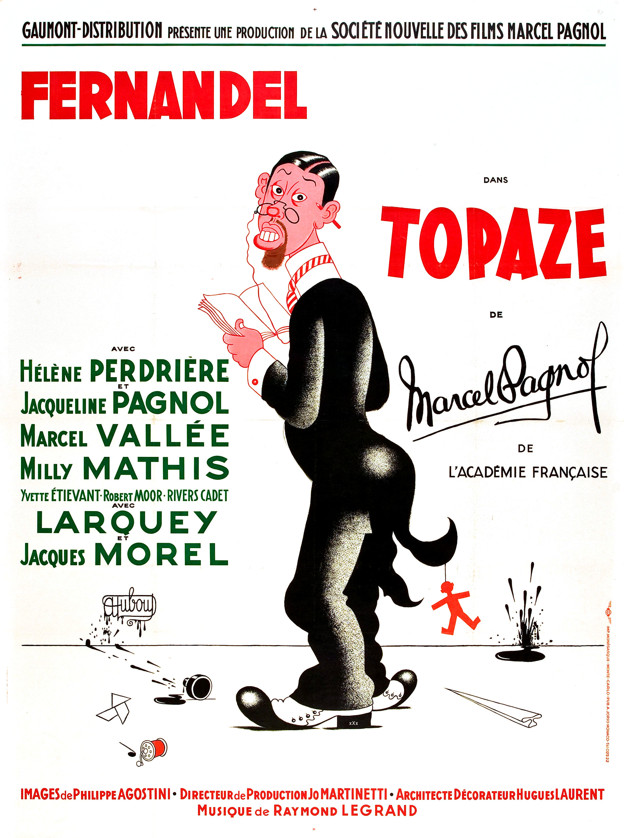 affiche du film Topaze