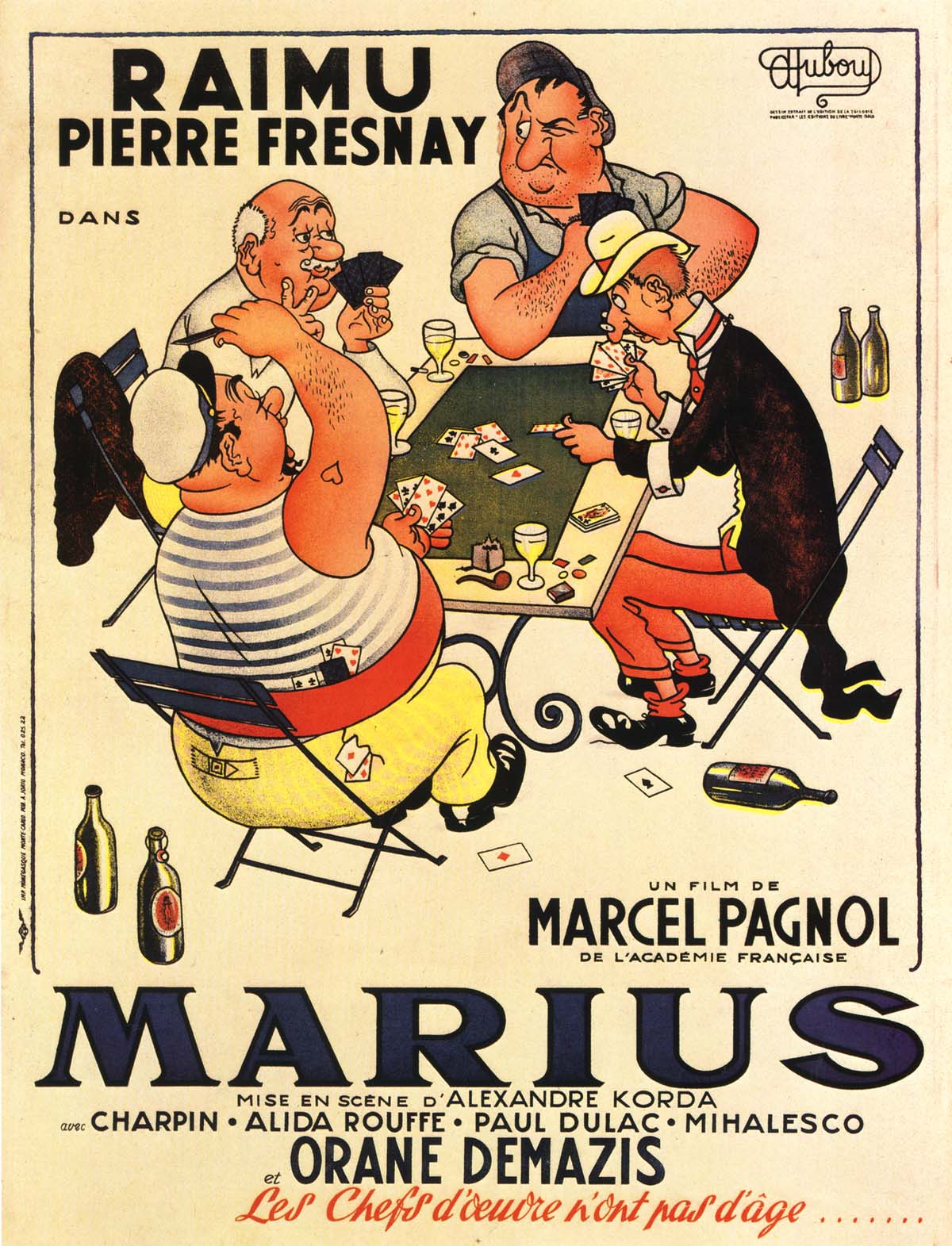 affiche du film Marius