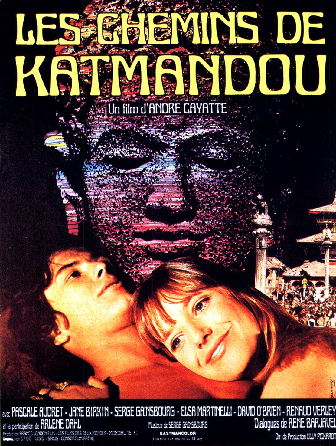 affiche du film Les chemins de Katmandou