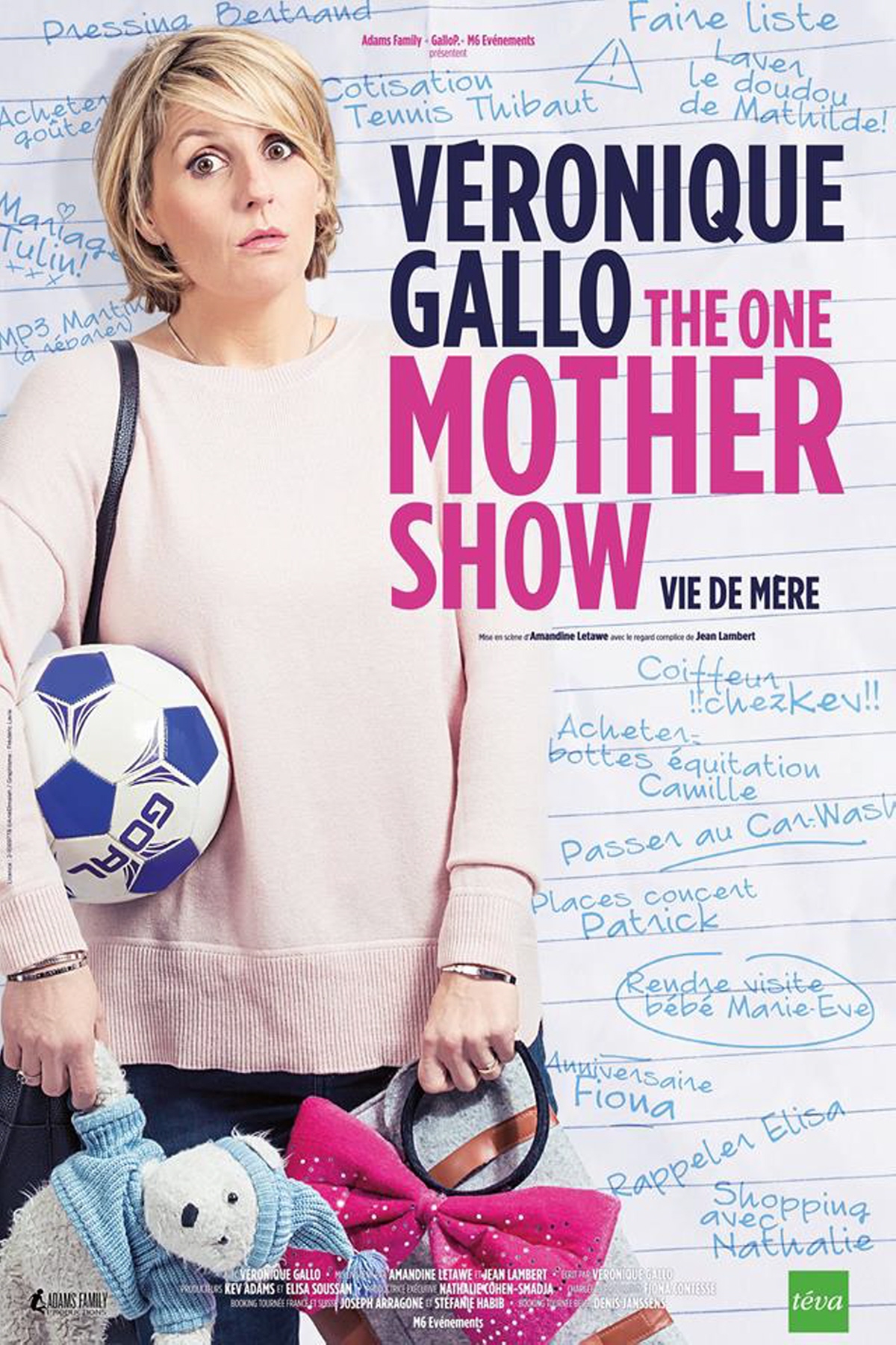 affiche du film Véronique Gallo : The One Mother Show