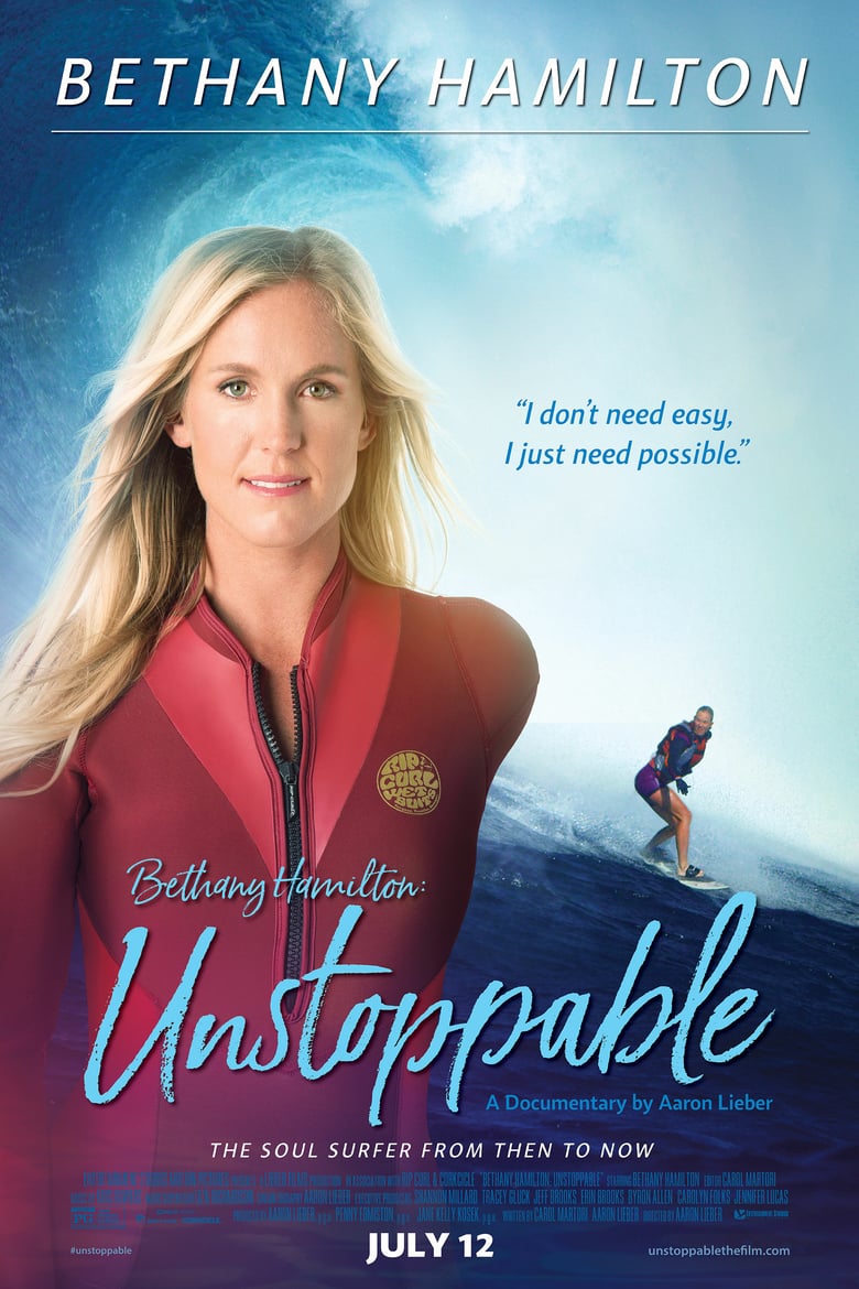 affiche du film Bethany Hamilton: Unstoppable