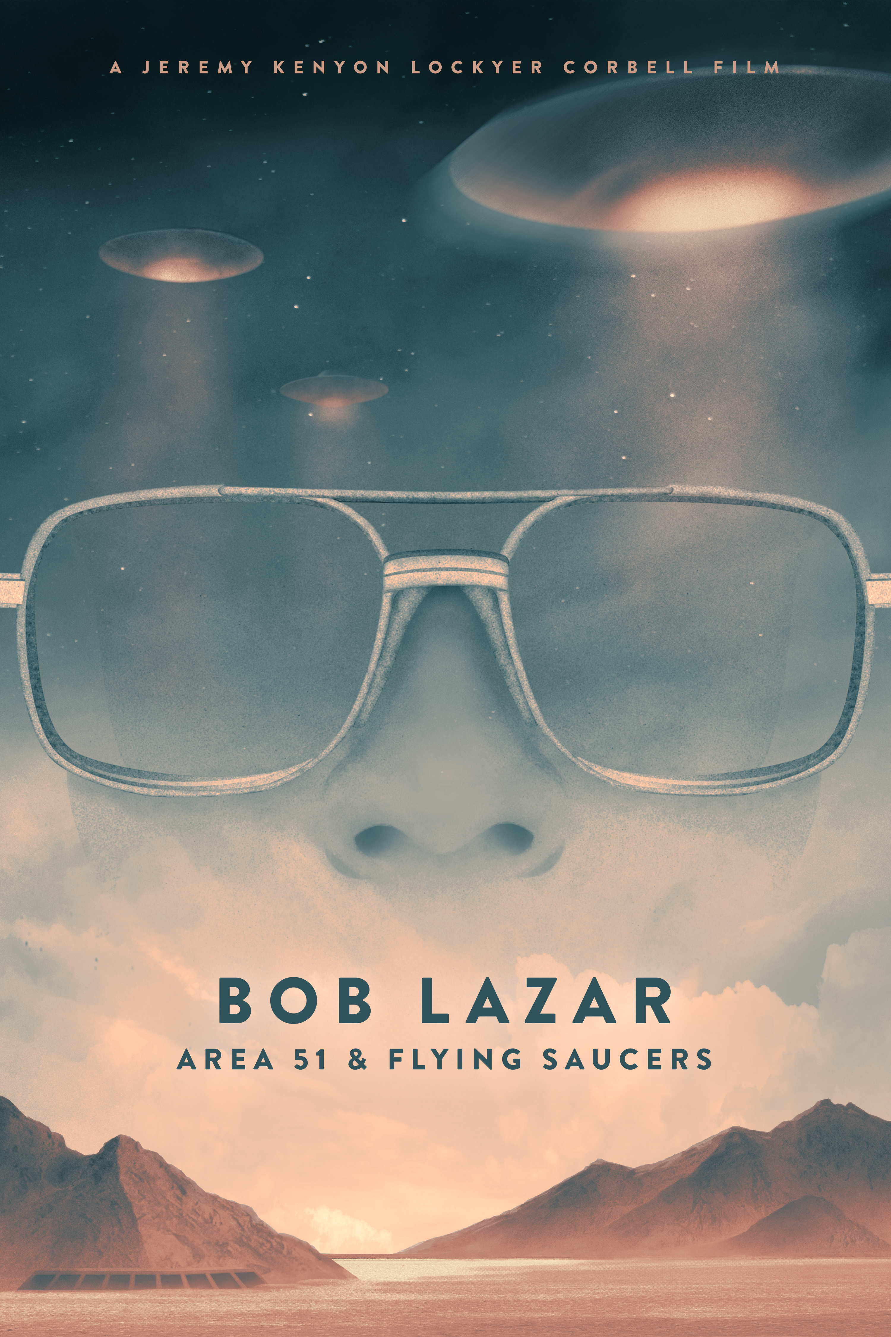 affiche du film Bob Lazar : Zone 51 et soucoupes volantes
