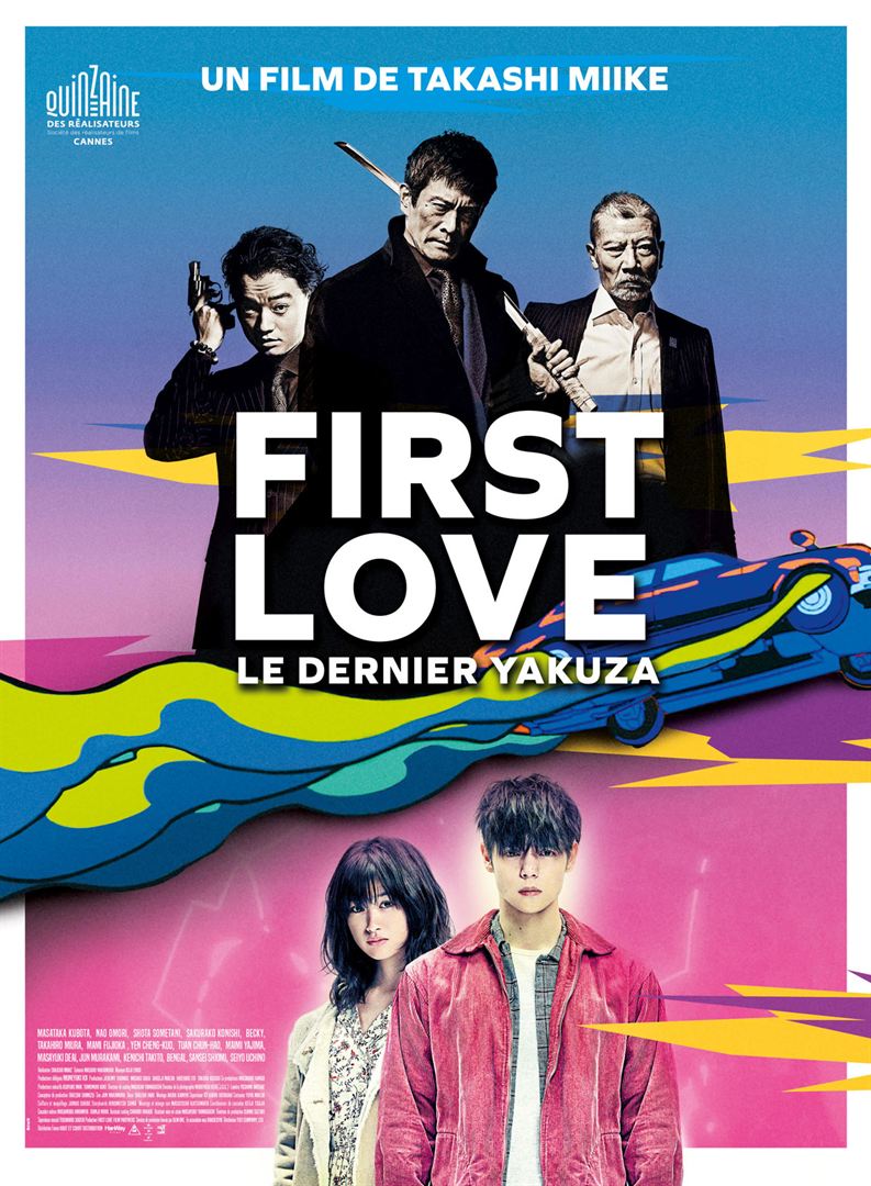 affiche du film First Love, le dernier Yakuza