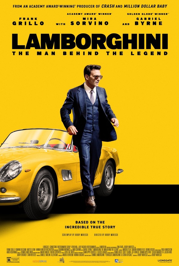 affiche du film Lamborghini: The Man Behind the Legend