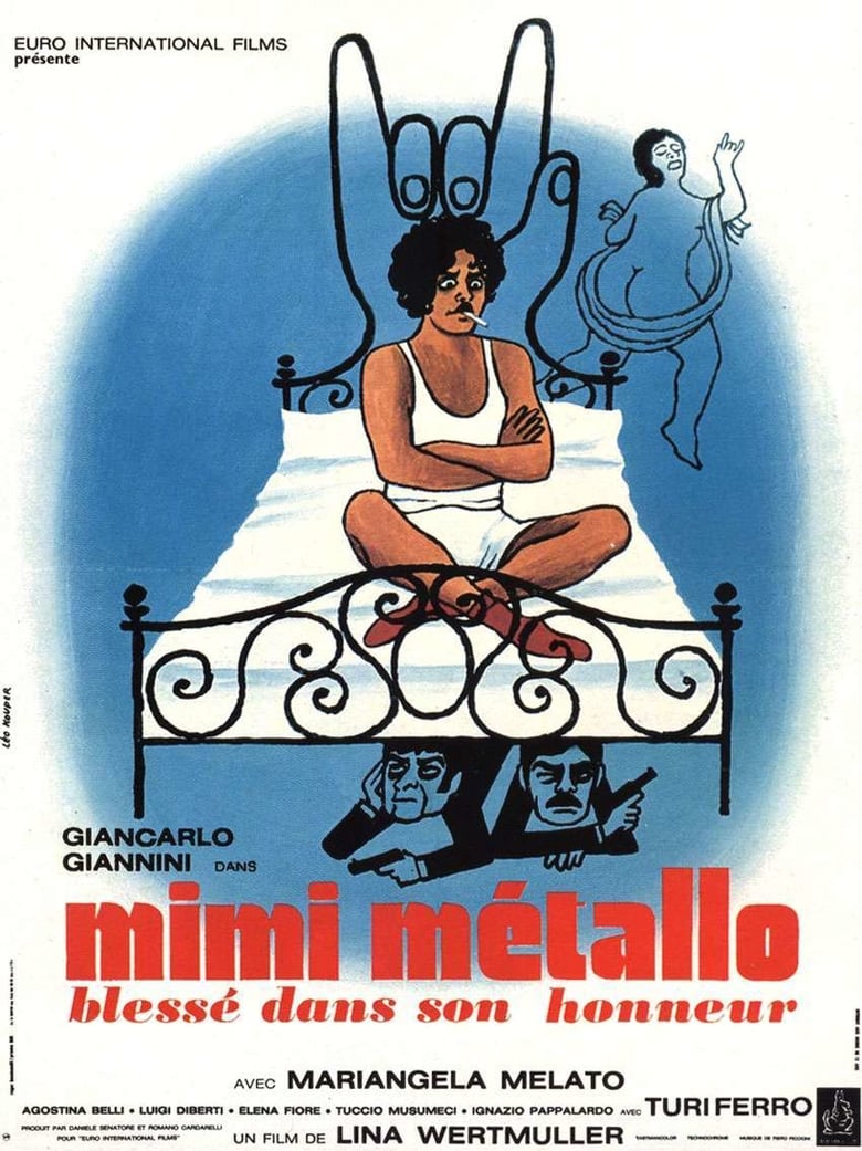 affiche du film Mimi, metallo blessé dans son honneur