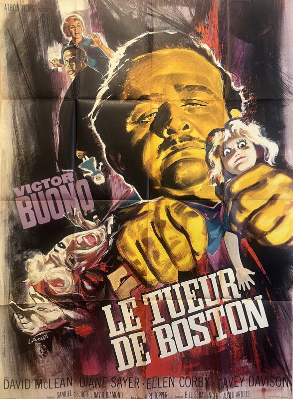 affiche du film Le tueur de Boston