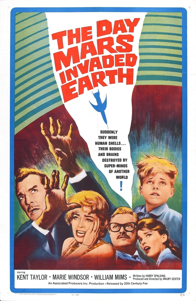 affiche du film The Day Mars Invaded Earth