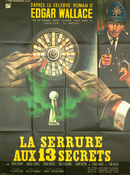 affiche du film La serrure aux treize secrets