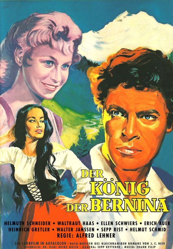 affiche du film Der König der Bernina