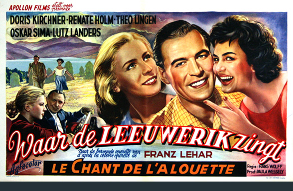 affiche du film Le Chant de l'alouette