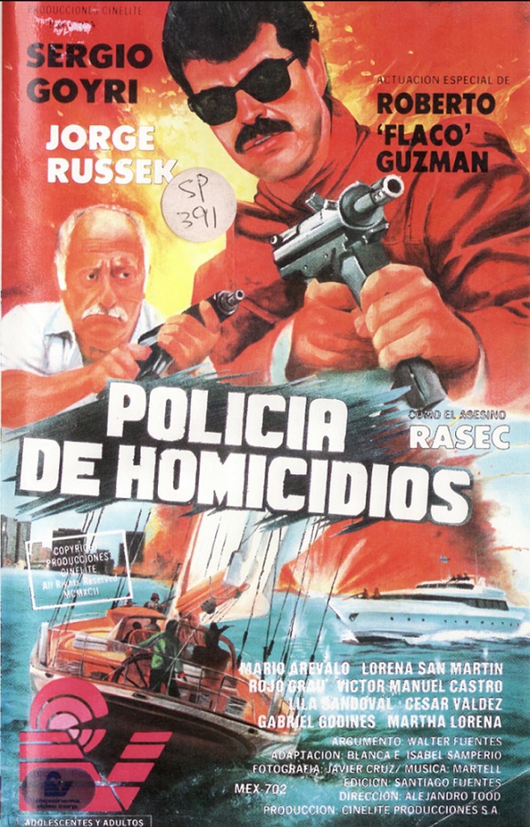 affiche du film Policía de homicidios
