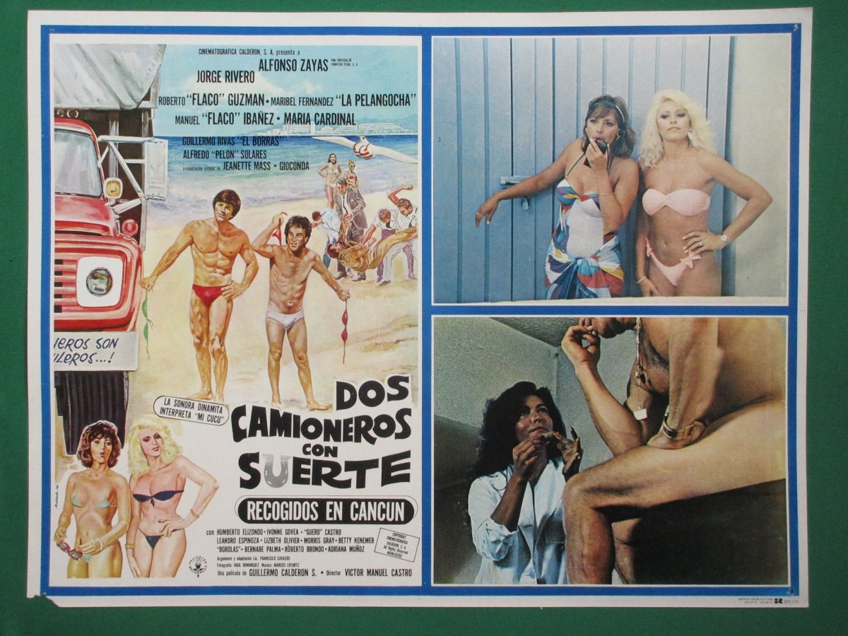 affiche du film Dos camioneros con suerte (recogidos en cancun)