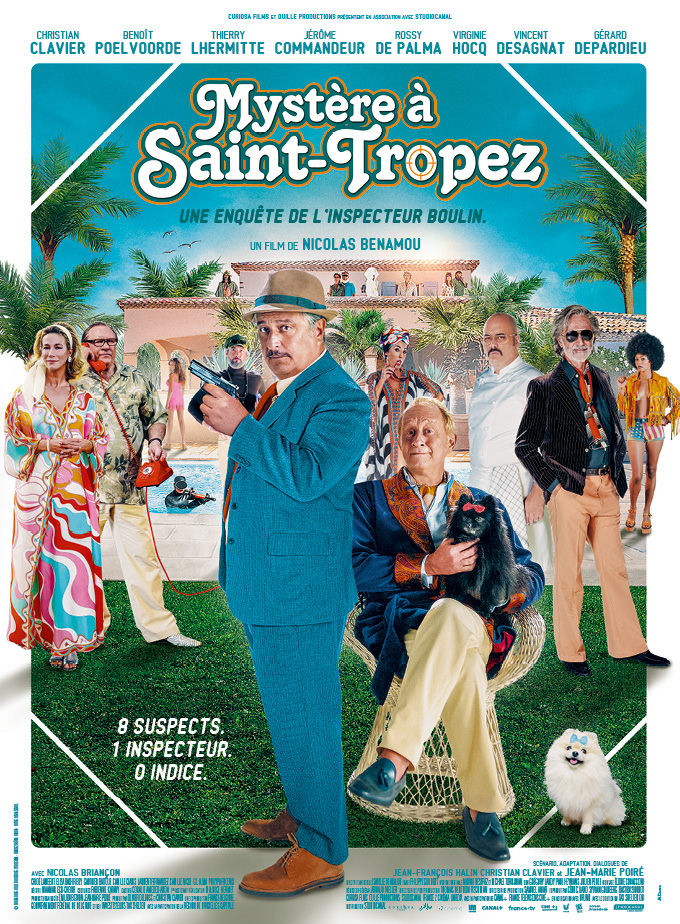 affiche du film Mystère à Saint-Tropez