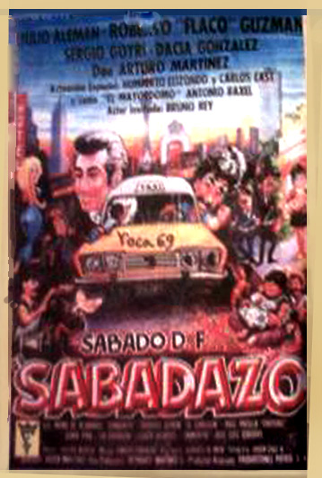 affiche du film Sabadazo (Sábado, D.F.)