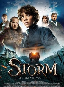 affiche du film Storm et la lettre de feu