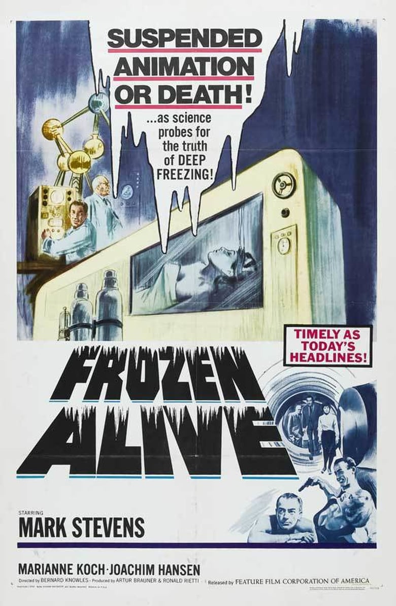 affiche du film Frozen Alive