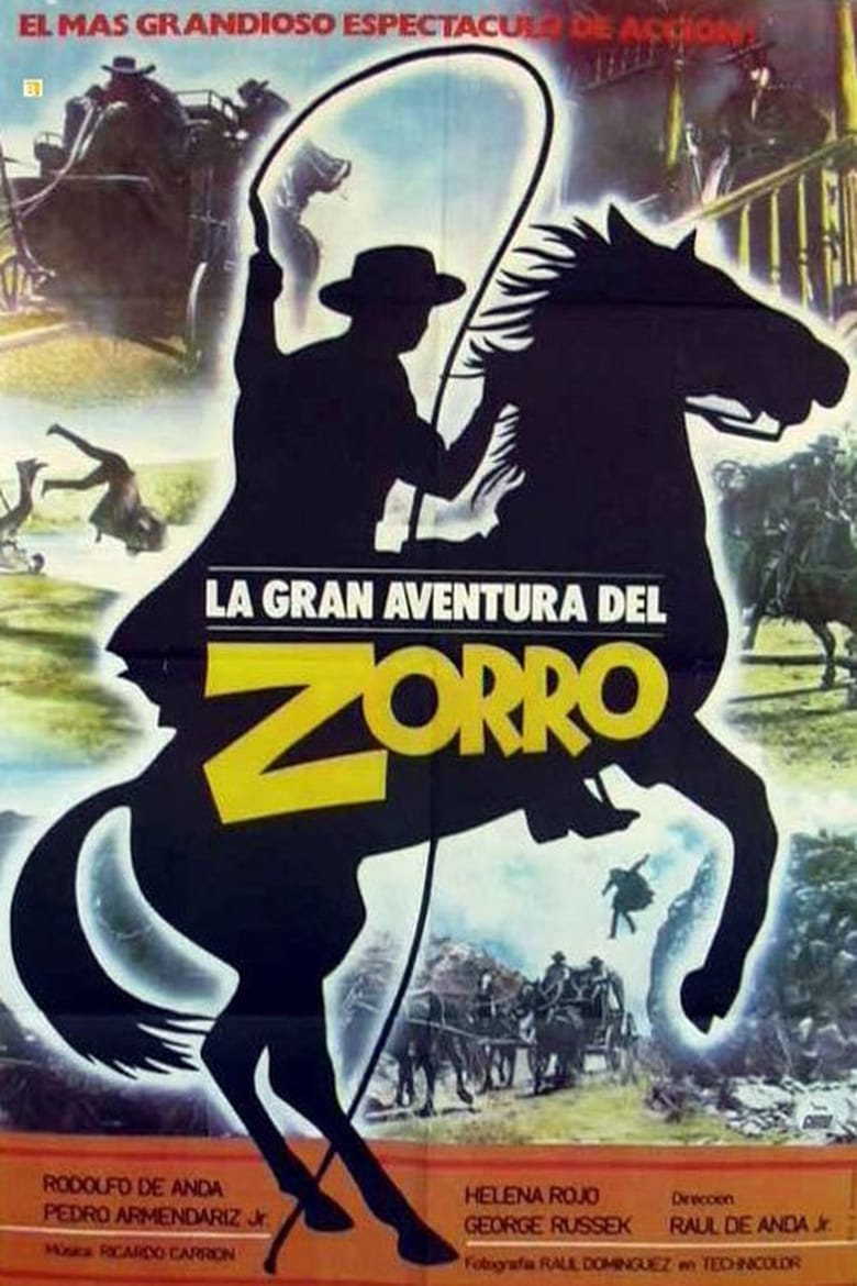 affiche du film The Great Adventure of Zorro