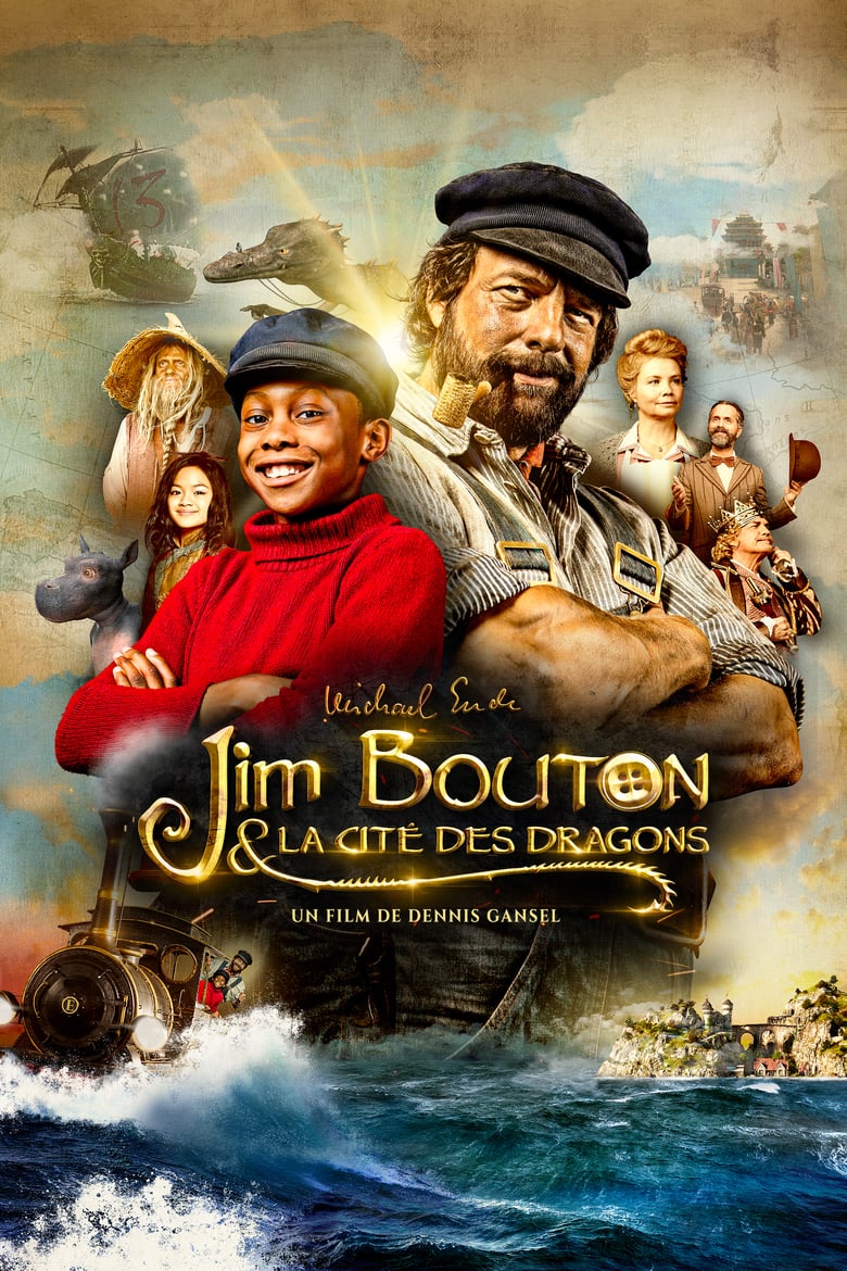 affiche du film Jim Bouton & la cité des dragons