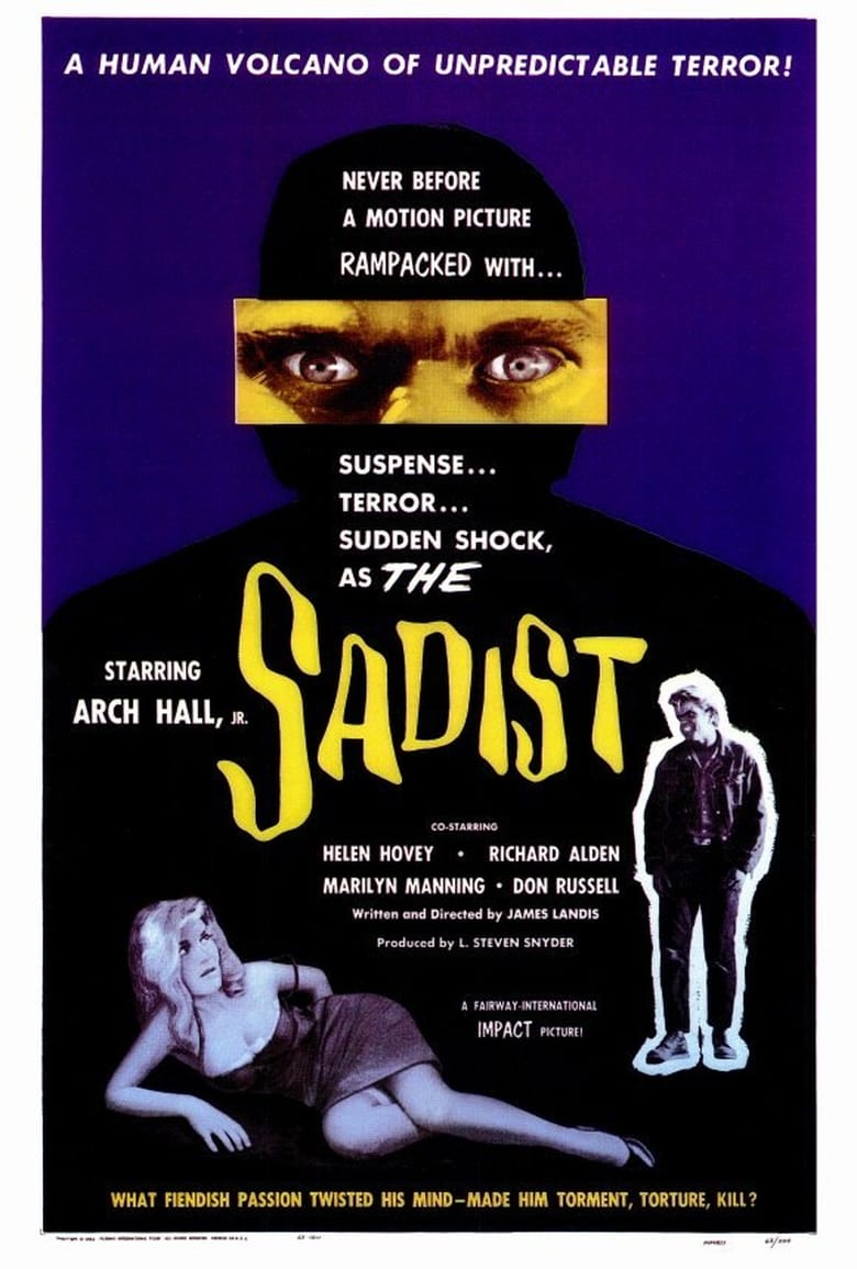 affiche du film The Sadist