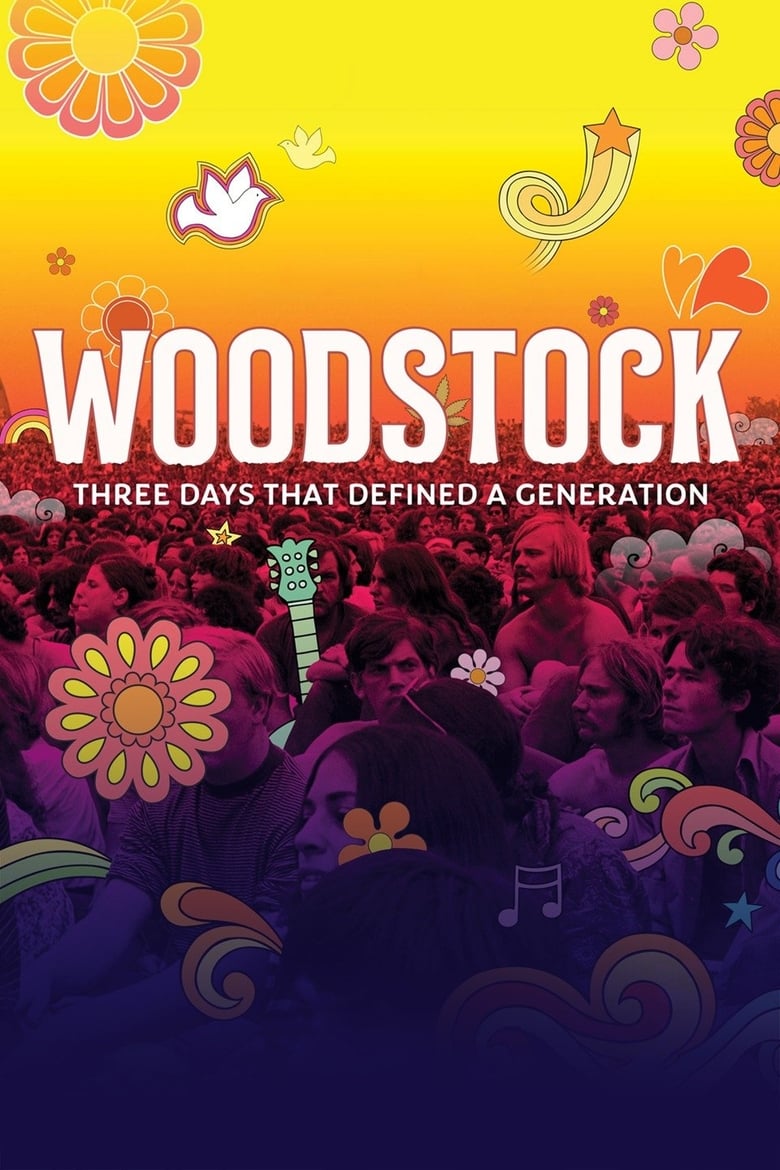 affiche du film Woodstock: Three Days That Defined a Generation