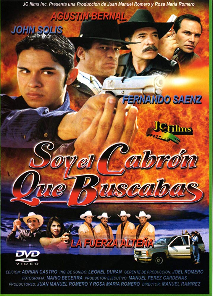 affiche du film Soy el cabrón que buscabas