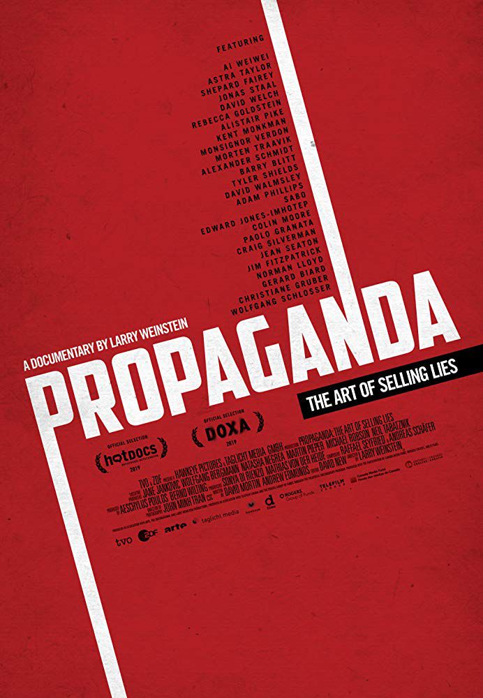 affiche du film Propagande: L'Art de Vendre des Mensonges