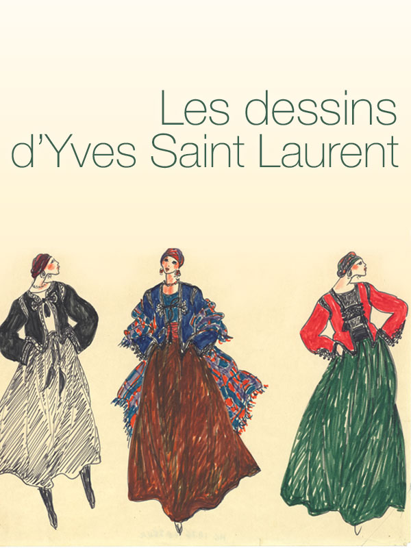affiche du film Les Dessins d'Yves Saint Laurent