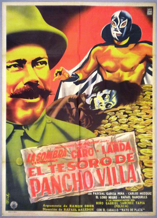 affiche du film El tesoro de Pancho Villa