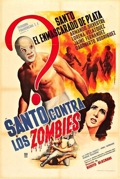 affiche du film Santo vs. the Zombies