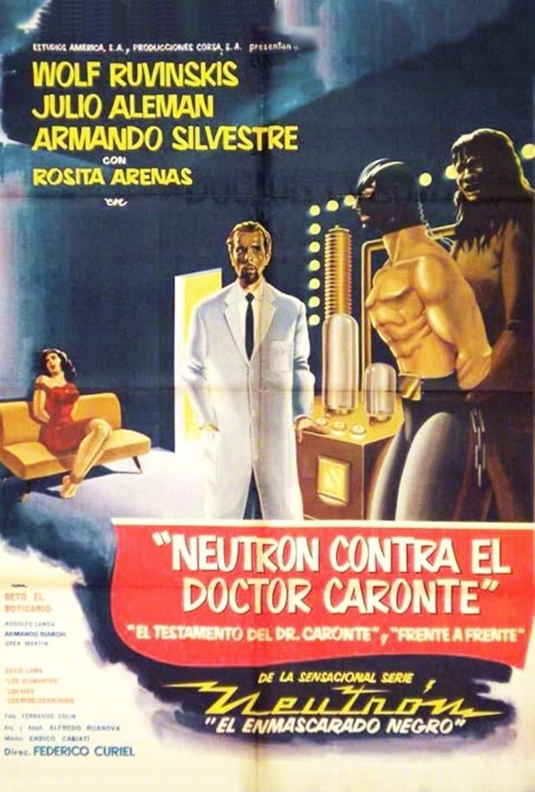 affiche du film Neutron vs. Dr. Caronte