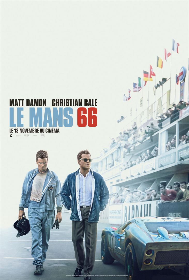 affiche du film Le Mans 66