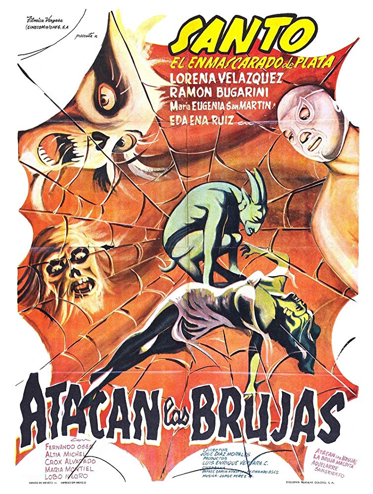 affiche du film Atacan las brujas