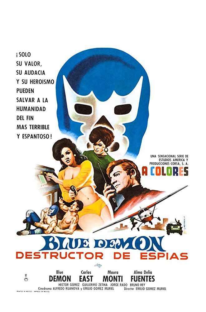 affiche du film Blue Demon destructor de espías