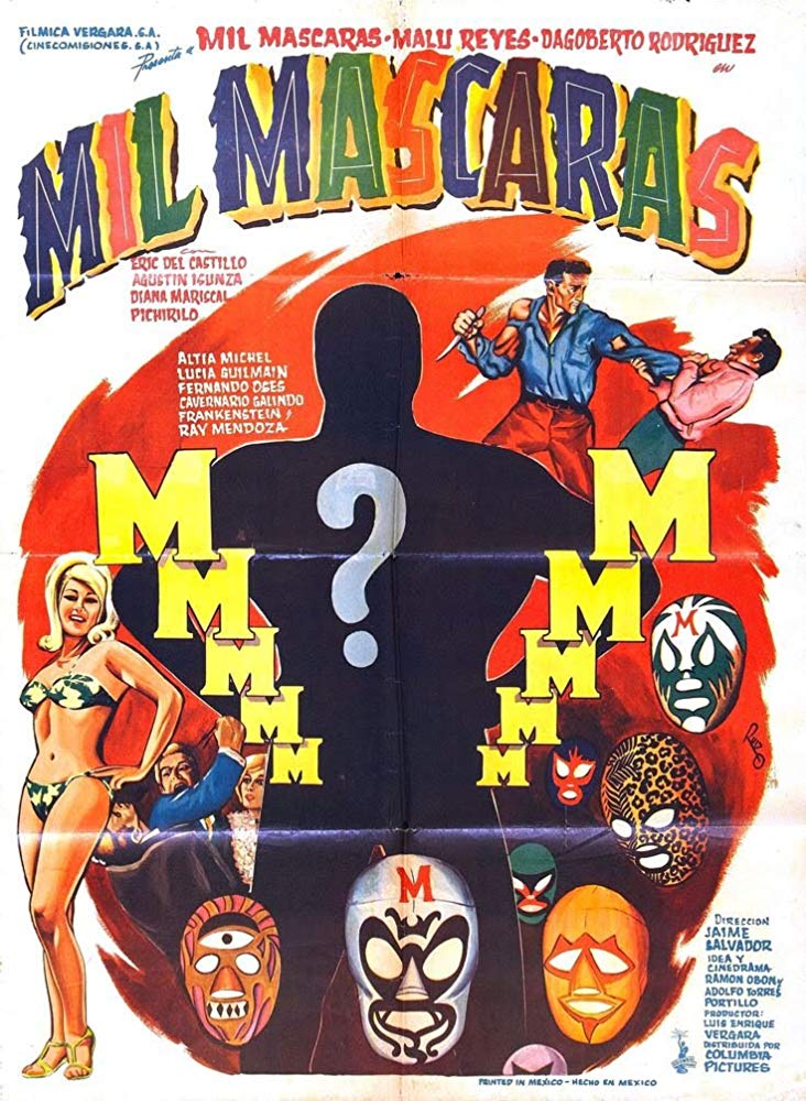 affiche du film Mil máscaras