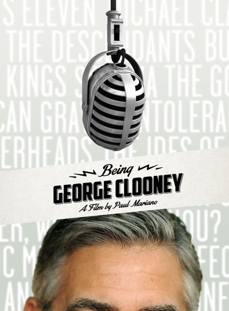 affiche du film Being George Clooney