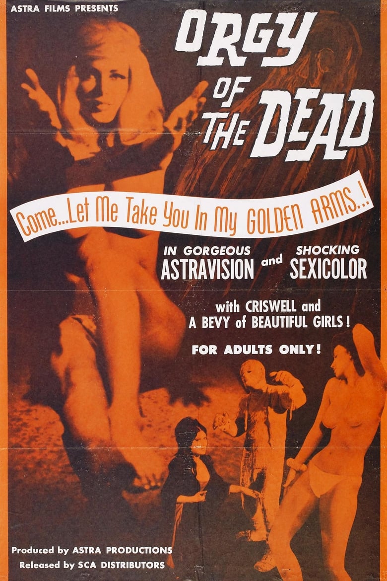 affiche du film Orgy of the Dead