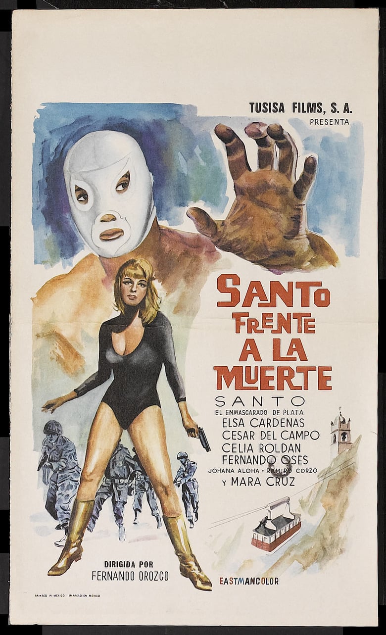 affiche du film Santo frente a la muerte