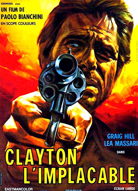 affiche du film Clayton L'implacable