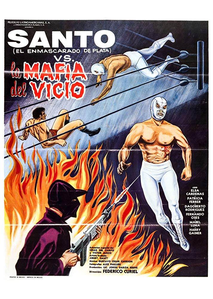 affiche du film Santo contra la mafia del vicio
