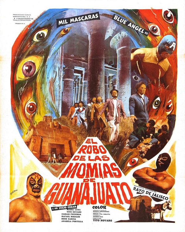 affiche du film El Robo de las Momias de Guanajuato