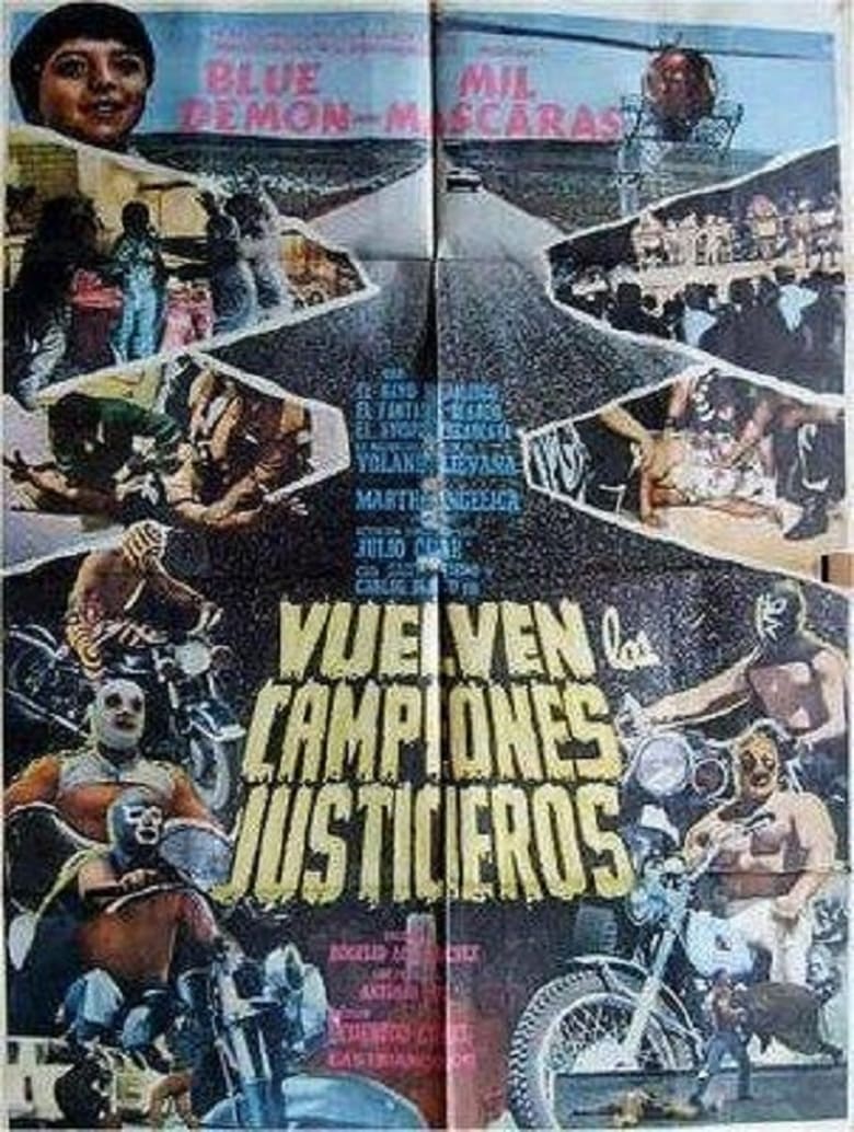 affiche du film Vuelven los campeones justicieros